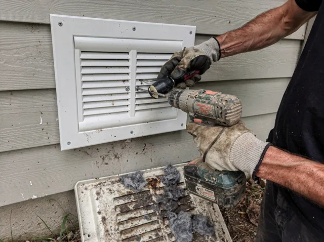 Dryer Vent Cover Replacement in Temple City