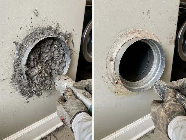 Professional clogged vent cleaning by Temple City Dryer Vent Cleaning in Temple City