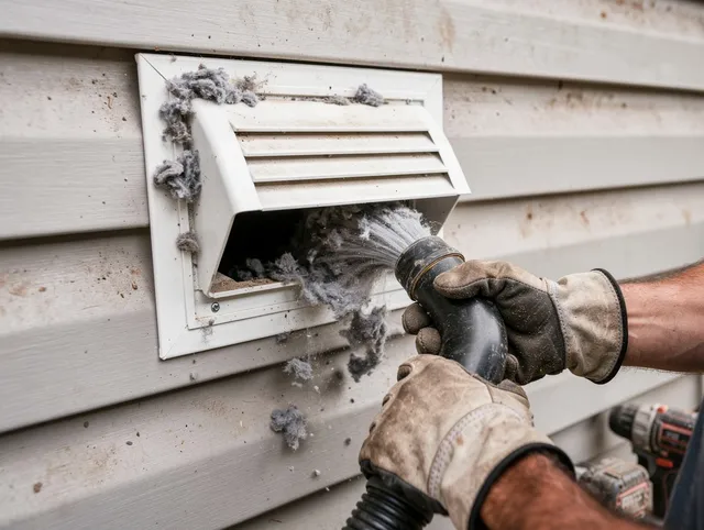 Professional dryer vent cleaning by Temple City Dryer Vent Cleaning in Temple City