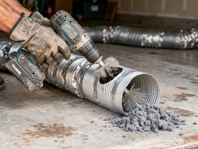Professional duct cleaning by Temple City Dryer Vent Cleaning in Temple City