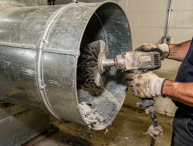 Industrial-grade dryer vent cleaning by Temple City Dryer Vent Cleaning in Temple City